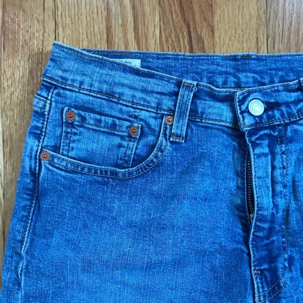 Levi's 514 Flex Classic Straight Blue Denim Jeans 33x30